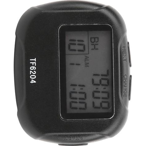 Minuteur d'intervalles POENVFPO, chronomètre ABS avec alarme (1/5)
