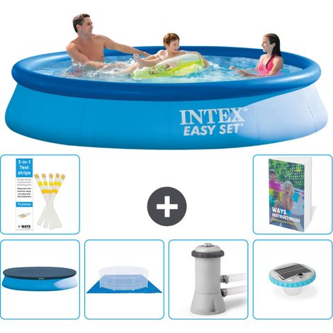 Intex Piscina Easy Set Rotonda - 366x76 cm - 7-pezzi  S74