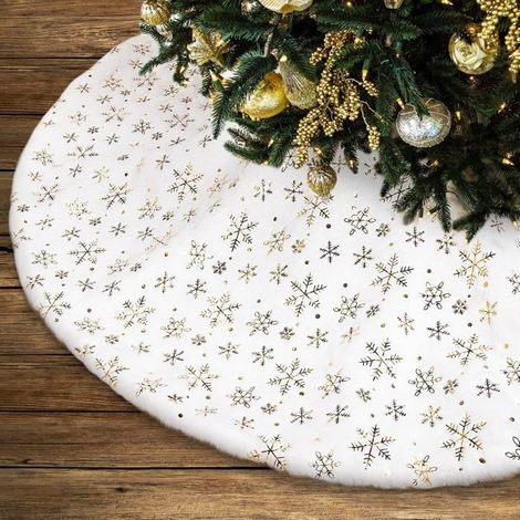 Tapis de sapin de Noël 90 cm (1/5)