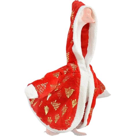 Gänse Outfits Weihnachts Gänsefigur Outfit 58 cm Deko