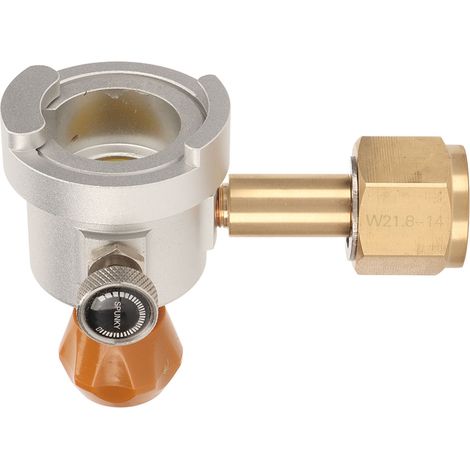 Adaptateur pour machine à eau gazeuse W21.8‑14, interface filetée, cuivre et aluminium, connecteur rapide pour Art (1/5)