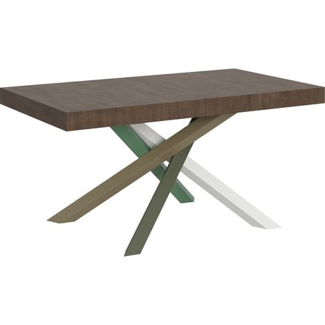 Tavolo Allungabile 160-420x90x77 cm Volantis Noce (1/5)