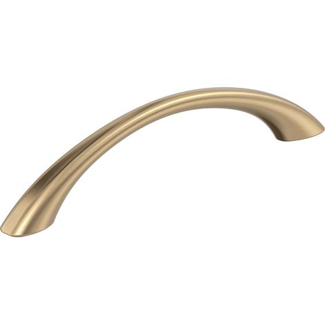 Set mit 12 Schrankgriffen  Gold  128 mm Lochabstand  Schubladengriffe  Schrankbeschläge (1/4)