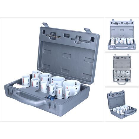 Juegos de sierras campanas con Adaptator Power Change, progresador, cantidad : 14 unidades (1/5)