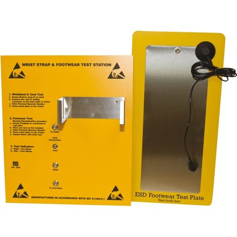 Testeur ESD RS PRO pour bracelet et chaussures ( Prix pour 1 )