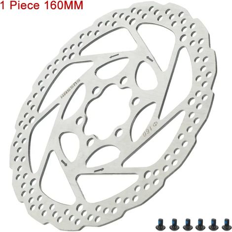 Kit de freins mécaniques DB680 pour VTT, adapté aux VTT et aux trottinettes électriques, avec étriers de frein et disques de frein de 160 mm. (1/5)