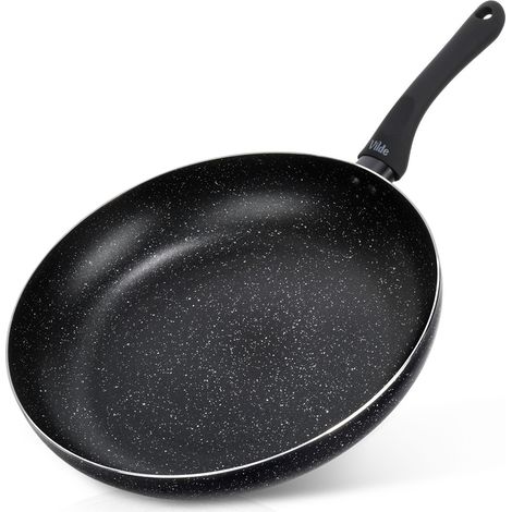 GRANDE PADELLA ANTIADERENTE IN GRANITO PER PIANO COTTURA A GAS E INDUZIONE 32 CM (1/5)