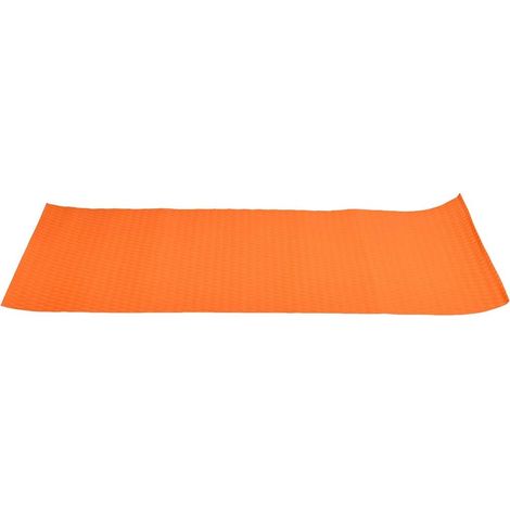Orange EVA Traction Mat with Teak Imitation for Surfboards (1/5)