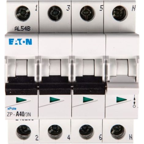 Interruptor seccionador modular 40A 3N ZPA403N posible liberación 248266