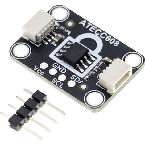 Module de Sécurité de Cryptage ATECC608, I2C Module de Stockage Cryptographique IIC ECDH et AES-128 (1/5)