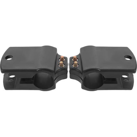 Pince de Fixation pour Rétroviseur Extérieur, 2 Pièces, Plastique Noir, Résistante à l’Usure, pour Camions et Véhicules Agricoles (1/5)