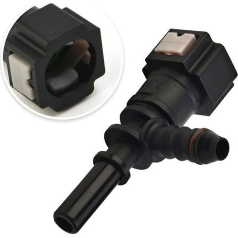 Lot de 2 Raccords Carburant ID6 F+T 7.89mm pour Chauffage Diesel, Compatible Opel Vivaro/Primastar/Trafic Meoiruery (1/5)