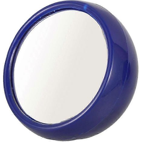 Miroir de bureau avec vue grossissante, en acrylique bleu simple (1 unité) (1/5)