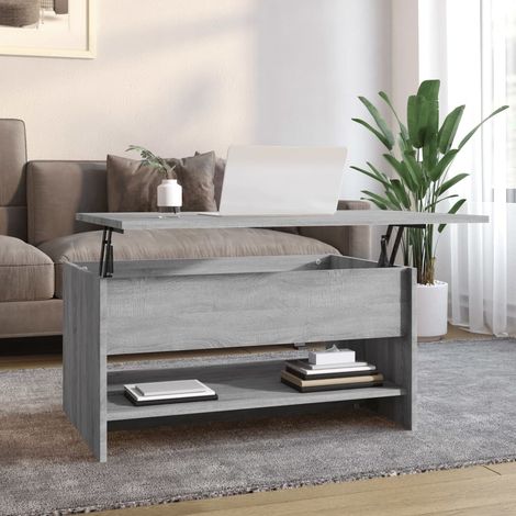 Table basse, Table d'appoint, Design Moderne,Table de Salon Sonoma gris 80x50x40 cm Bois d'ingénierie XZZ38221761 (1/5)