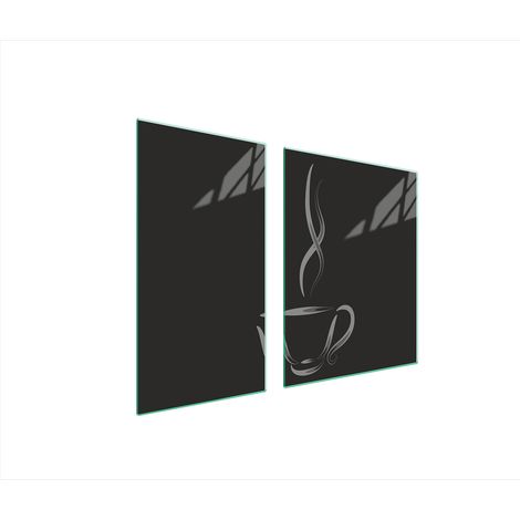 GLASSCHUTZPLATTE FÜR HERD 90x52 KAFFEE (1/5)