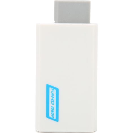 Adaptateur HDMI 1080P pour Wii - Convertisseur Multimédia Wii vers TV HD, Compatible Wii et Wii2. (1/5)
