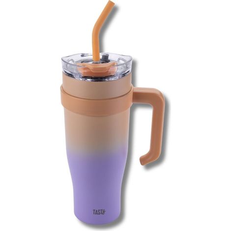 Gobelet isotherme 1200 ml lilas et pêche Tasty (1/5)