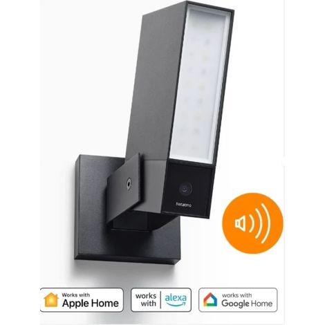 Telecamera esterna intelligente e connessa con sirena NOC-S-Pro Netatmo - Nera