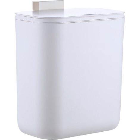 Cubo de basura colgante de cocina, 9 L - Eliminación de residuos compacta