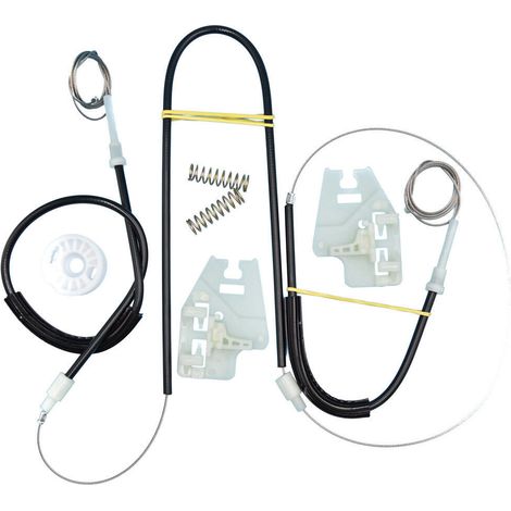 Repair kit for BMW 3 Series E46 plastic sliding plate front left and right window adjusters (1/4)
