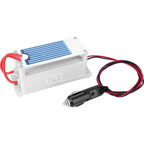 Générateur d'ozone intégré pour voiture 3,5 g DC12V, ozoniseur, outil de purification d'air