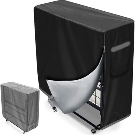Housse de lit pliable imperméable et réglable – Protection multifonctionnelle pour lit pliable, 99 x 38 x 114 cm, pour l'intérieur et l'extérieur (1/5)