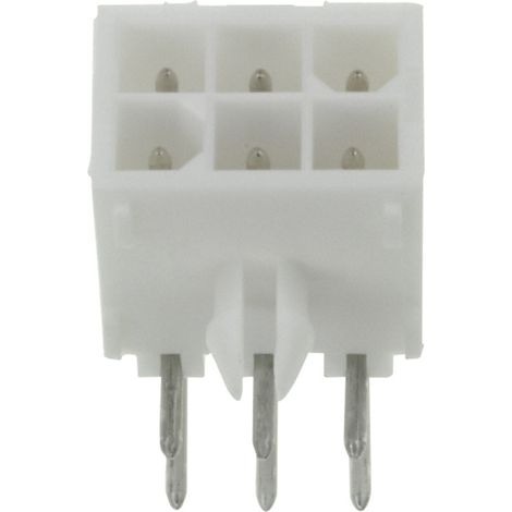 TE Connectivity Stiftgehäuse-Platine Mini-Universal-MATE-N-LOK Polzahl Gesamt 8 Rastermaß: 4.14 mm 1 (1/2)