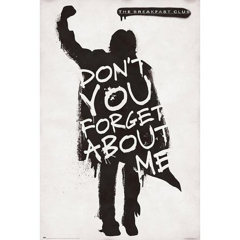 Poster für den Breakfast Club Vergiss mich nicht (1/4)