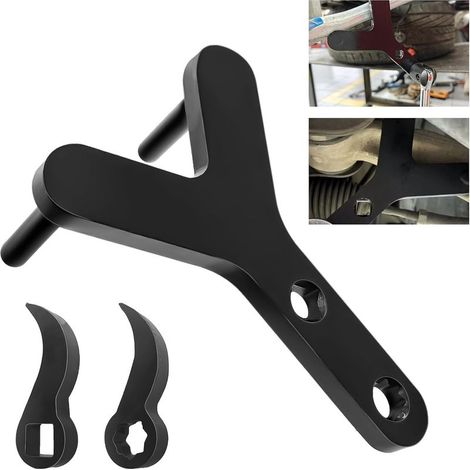 Outil de Levier Robuste Universel pour Bras de Suspension, Bras de Suspension inférieur Automobile, Levier de rotule inférieur avec Levier à Embouchure carrée et Levier en Fleur de Prunier (1/5)