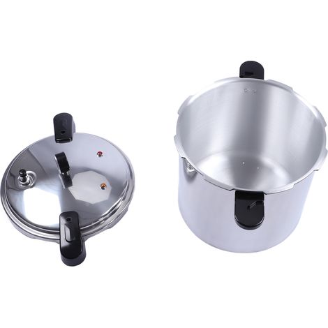 Autocuiseur en alliage d'aluminium renforcé 23L, cuisson rapide avec manomètre pour gazinière (1/5)