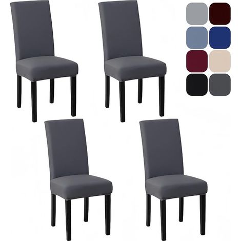 Chair Cover, Chair Cover, Chair Cover, Chair Cover, Grey (1/5)