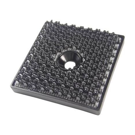 Binder Band 76768 Pastille carrée auto-agrippante à visser partie crochets (L x l) 32 mm x 32 mm noir 1 pc(s) S29871 (1/2)