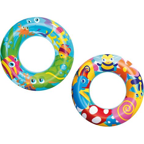 Anello da spiaggia per nuoto per bambini 56 cm Bestway 36013 insetti