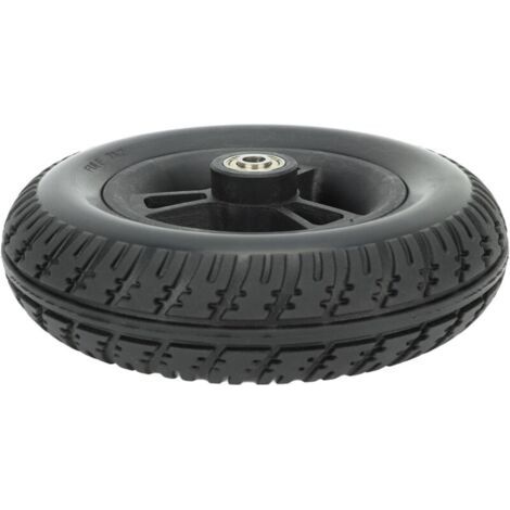 Remplacement de roue de fauteuil roulant antidérapant solide PU forte capacité portante accessoires de marcheur 7 pouces