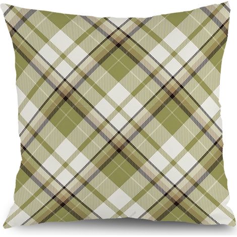 Housse de coussin carré décoratif, décoration salon maison,50×50cm (1/5)