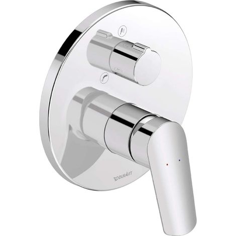 Duravit No.1 Mitigeur monocommandé pour bain, encastré, chrome (1/2)