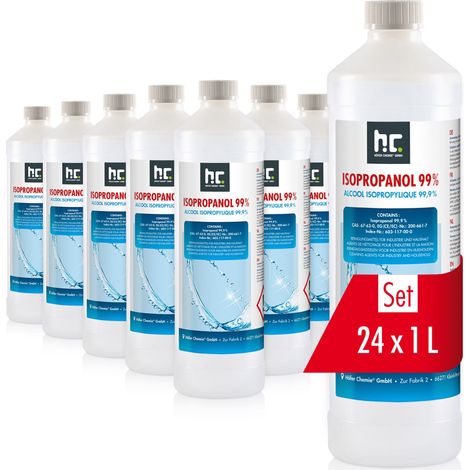 24x 1 L Isopropanol 99,9% in 1 Liter Flaschen