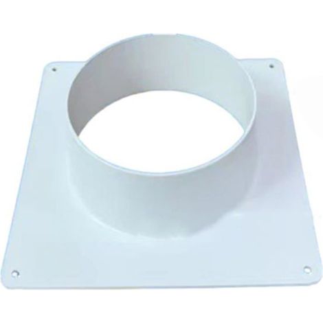 Canal de ventilation Bride de raccordement droite Tuyau d'aération en plastique Outils Connecteur de conduit de ventilation (150 (1/5)