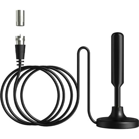 Antenne TV numérique HD d'intérieur 300 miles, compatible HDTV 1080p et 4K, chaînes locales gratuites (1/5)