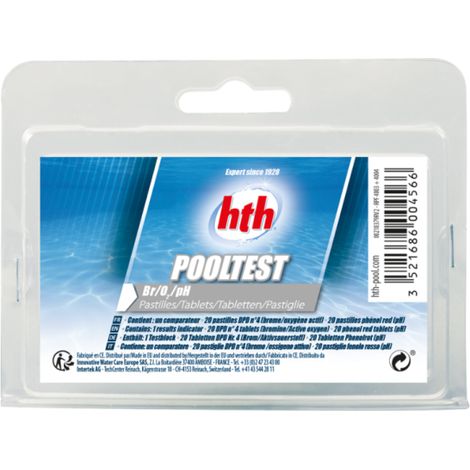 Hth - POOLTESTER O2/Br/pH PASTILLES - 00218379 (1/3)