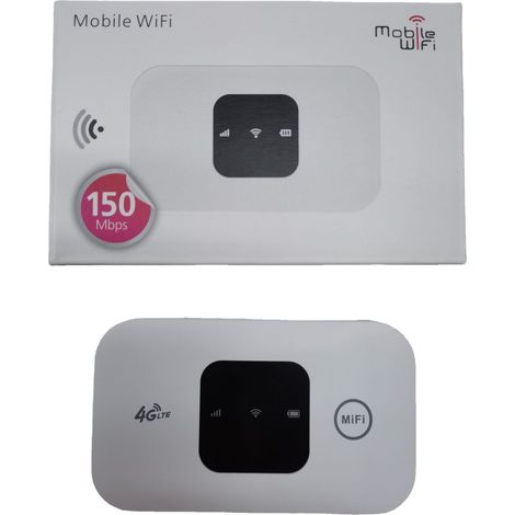 4G Portable WiFi SIM Card Mobile Car MIFI Wireless Mobile Router Convenient WiFi Router LTE -- MF800 -- White -- Eurasian Edition (1/3)