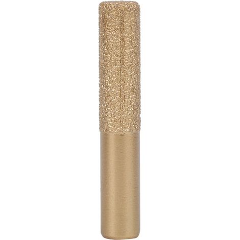 Mèches de routeur en diamant, tige droite brasée dorée pour couteau à couture de marbre en pierre de Quartz 12.7x13.5 75mm (1/5)