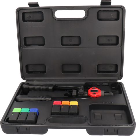 Pince à riveter manuelle M3 M4 M5 M6 M8 M10 avec embouts, outillage BT605 pour écrous à sertir (1/5)