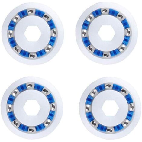 Set di 4 cuscinetti a sfera, compatibili con la ruota del robot da piscina Polaris 360 380 3900 Sport (equivalente a 9-100-1108). (1/4)
