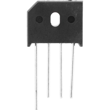 Pont de diodes redresseur KBU1010 10A 1000V pour circuits électroniques (1 pièce) (1/5)