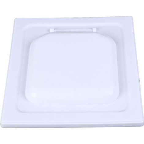 Couverture de ventilation de sécheuse à double porte en plastique scellé pour l'extérieur avec 4 vis pour tuyaux de 4,1 pouces maison