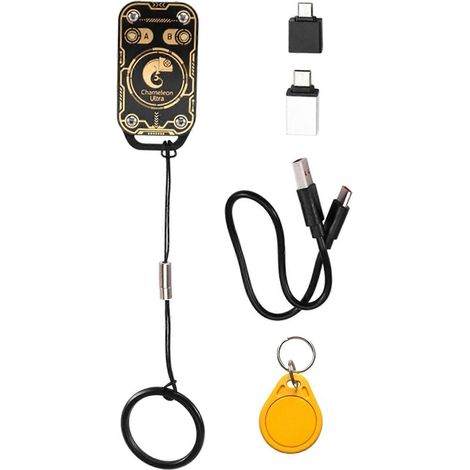 2 lecteurs/émulateurs de cartes à puce RFID Chameleon Ultra V3.0 125 kHz 13,56 MHz, copieur/graveur d'étiquettes de cartes à puce IC, NFC (1/5)
