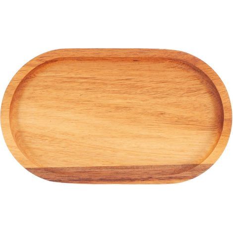 Plateau de rangement pour aliments, plateau de service pour collations, assiette de rangement pour bonbons, gâteaux et desserts-20X11.8CM (1/3)