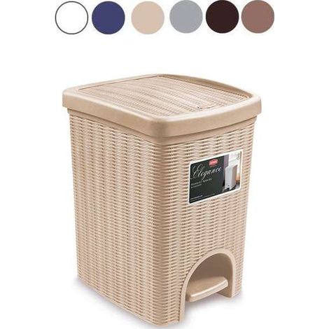 Pattumiera Pedale Elegance Cashmere L 20 Stefanplast