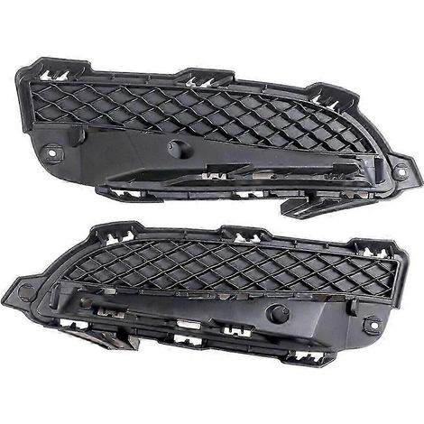 1 paire de grilles inférieures de feux antibrouillard avant gauche et droit compatibles avec XF 2012 2013 C2Z13454 C2Z1 (1/5)